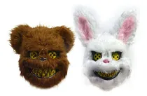 Comprar Dúo Mascaras Oso Y Conejo Asesino Pack Halloween Purga