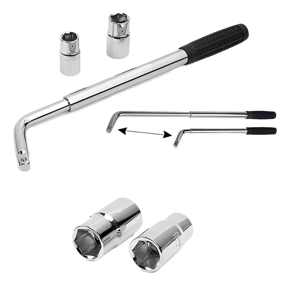 Llave Cruzada Extendida Universal De 4 Vías De 17/19/21/23mm