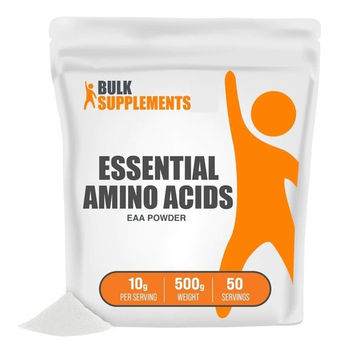 Bulk Supplements | Aminoácidos Esenciales | 500g | 50 Servic