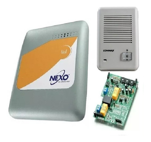 Central Telefonica Nexo 1x4 Portero Frente Exterior Commax 