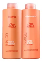 Comprar Wella Nutri-enrich Kit Shampoo 1000ml E Condicionador 1000ml