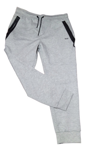 Pantalon Buzo Revup Jogger Hombre Pitillo Y Cierre Exclusivo