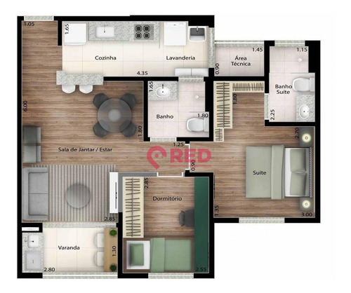 Imagem 2 de 30 de Apartamento Com 1 Dormitório À Venda, 67 M² Por R$ 377.800,00 - Condomínio Riserva Natura - Sorocaba/sp - Ap0290