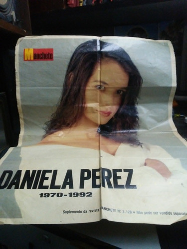 Imagem 7 de 8 de Manchete 1128 Daniela Perez / Raul Gazolla Jan 93 Com Poster