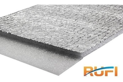 Imagen 3 de 5 de Aislante Membrana Termico Isolant 5mm Rufi Aluminizada