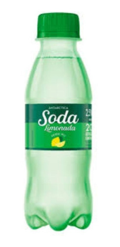 Refrigerante Soda Limonada Pet 200ml - Kit Com 12 