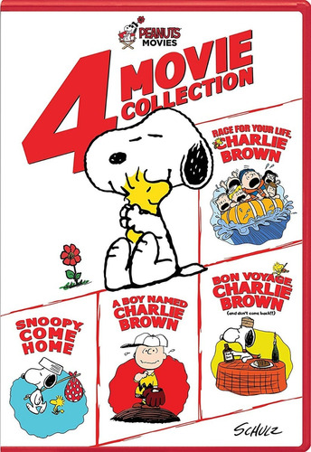 Peanuts Snoopy Y Charlie Brown Boxet 4 Peliculas Dvd