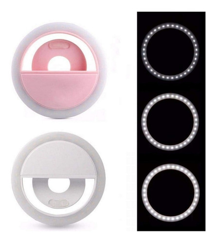 Aro Luz Led Para Selfies Celular Notebook Tablet Anillo