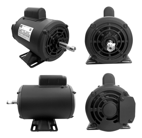Motor Monofásico 1cv P/a Engenho B120 Baixo Correia E Chave