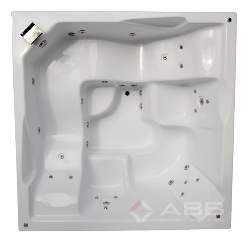 Spa Quadrado Canadense 2x2 ( Veneza - Japeri ) C/ Base