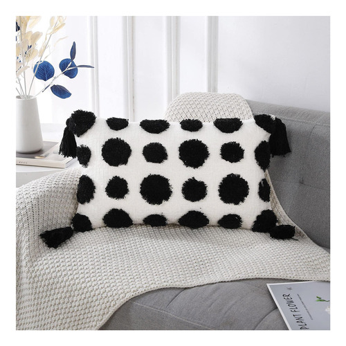 Panod Super Soft Farmhouse Decorative Plush Show Almohon Cov