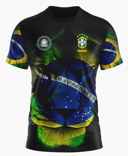 Camisa Selecao Brasil Azul