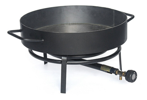 Disco De Arado Paellera Grande 55 Cm mas Mechero Quemador A Gas 47 Cm y Tapa Bifera Nicstore