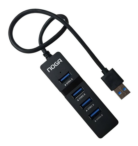 Hub USB 3.0 de 4 portas Noga Multiplier Adaptador USB Ngh45
