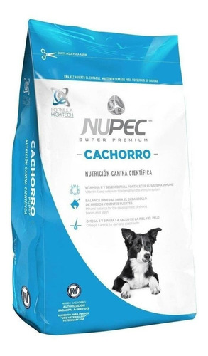 Alimento Nupec Nutrición Científica para perro cachorro de raza mediana y grande sabor mix en bolsa de 15kg