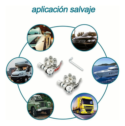 Conector Terminal De Bateria Com Engate Rápido Polo Trava