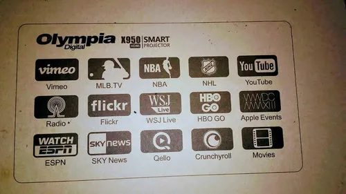 Mini Proyector Portàtil Olympia X950 Smart Hdmi Android 4k (Usado)