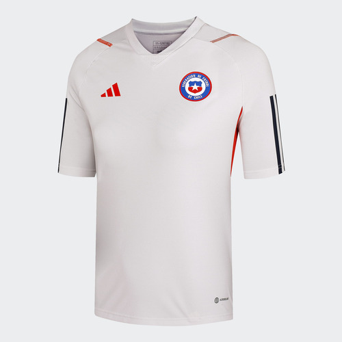 Imagen 3 de 6 de Camiseta De Entrenamiento Chile Tiro 23 Ha4392 adidas
