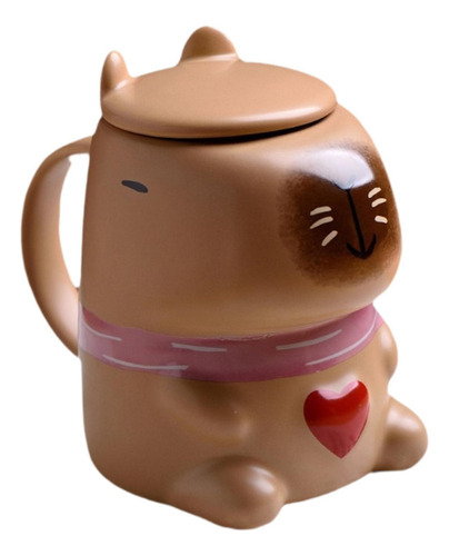 Taza Capybara Para Café, Té Y Leche, 400 Ml, Taza De Cerámic
