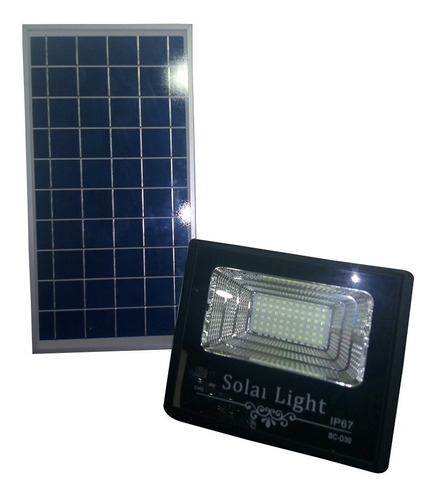 Reflector Led Con Su Panel Solar 10w 