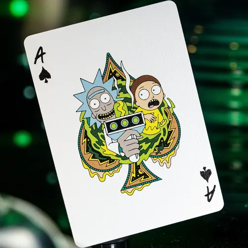Teoría11 Rick And Morty Playing Cards