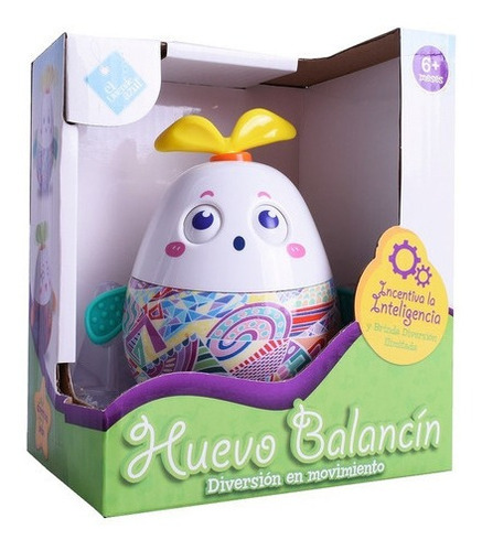 Imagen 1 de 6 de Conejo Balancín Con Sonidos Para Bebe El Duende Azul 7410