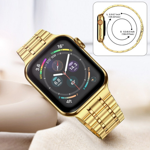 Correa De Acero Inoxidable For Apple Watch Band Series 8 7