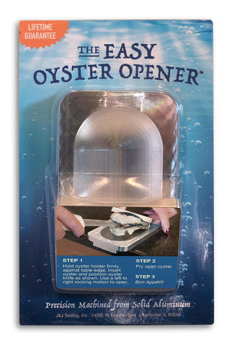 The Easy Oyster Opener Shucking Tool Estructura De Aluminio 