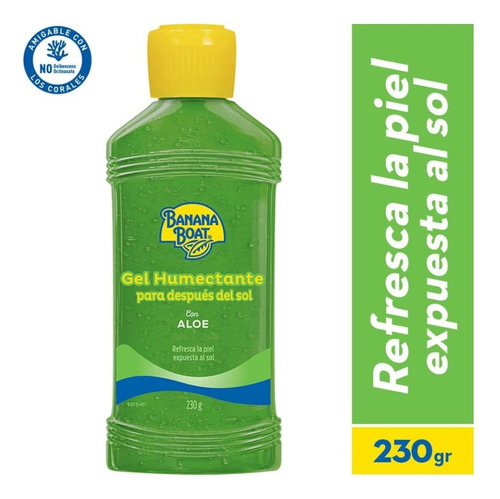 Banana Boat Gel Para Después Del Sol Con Aloe Vera 230gr