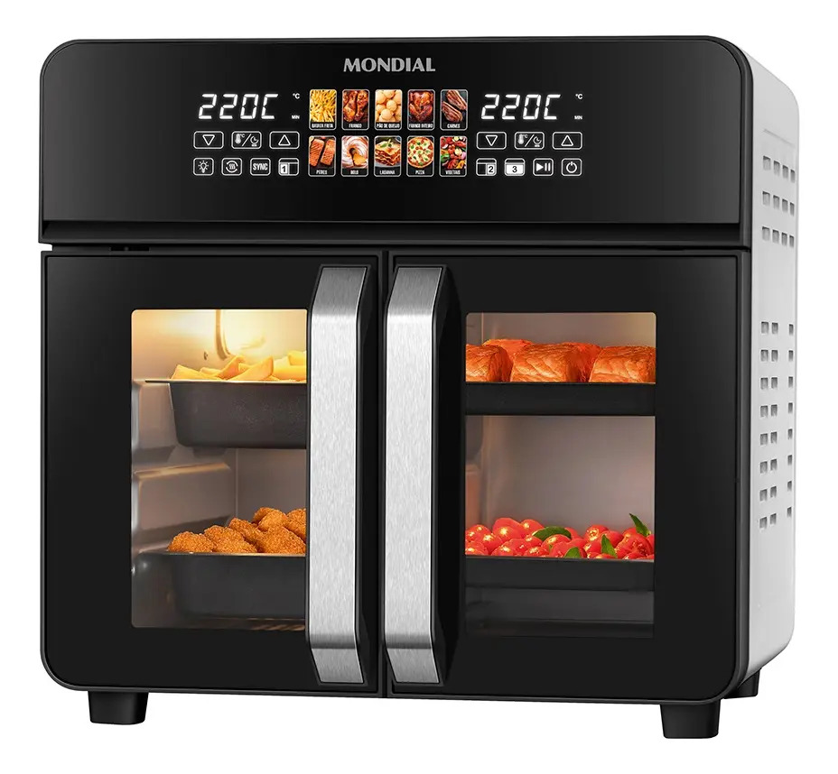 Air Fryer Forno 25l French Door Mondial - Afdo-25l-fd - Miniatura 2