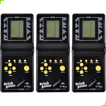 Comprar 3 Mini Game 9999 Jogos Divertidos Retrô Consoles Art Brink Cor Preto