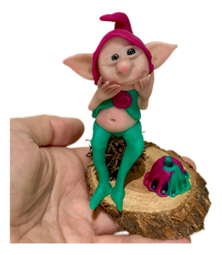 1 Duende Porta Sahumerio + 5 Sahumerios - Cosas De Duendes X1 Duende Porta Sahumerio Y 5 Sahumerios
