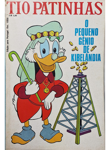 Hq Gibi Tio Patinhas N. 76 Nov 1971 Editora Abril Raro Ótimo (Usado)