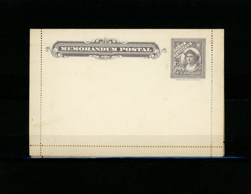 Imagen 1 de 1 de Tarjeta Postal Con Sello Impreso, 1908, Filatelia Chilena