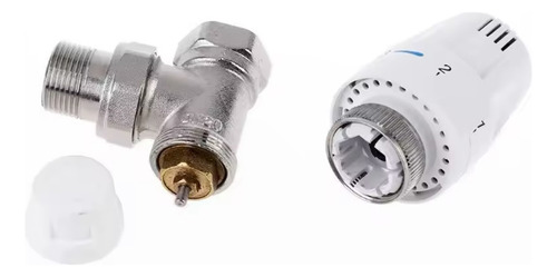 Válvula De Radiador Más Cabezal Termostático Automático Hi