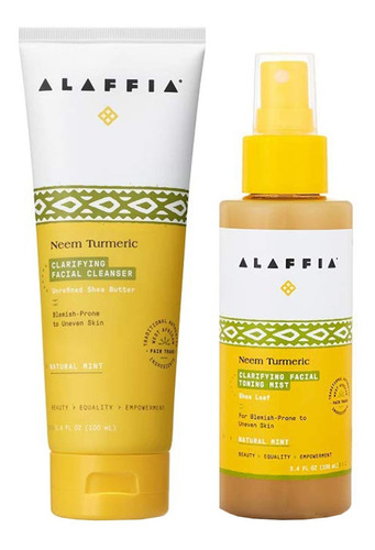 Alaffia Everyday Neem - Limpiador Facial Clarificador De Cúr