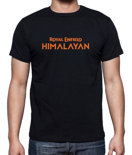 Remera Algodon Royal Einfield Himalayan Logo