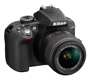 Nikon D3300 18-55mm Vr Ii Kit Dslr Color Negro