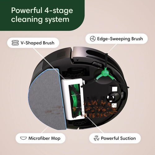 Irobot Roomba Robot Aspirador Y Trapeador Combo (y0140) - As