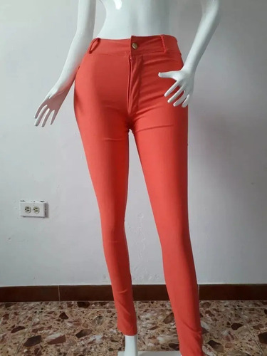 Pantalon De Vestir Dama Corte Alto Strech | MercadoLibre