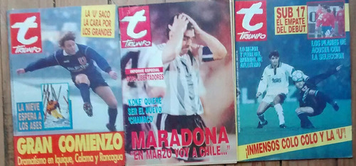 6 Revistas Triunfo 1993