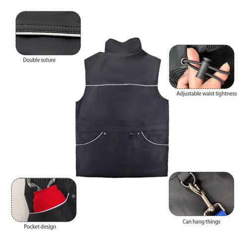 Entrenamiento De Perros Chaleco Ropa Sin Mangas Chaleco 2xl