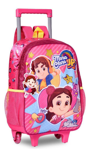 Mochila Rodinhas Maria Clara E Jp Rosa Jp24056k - Clio Style