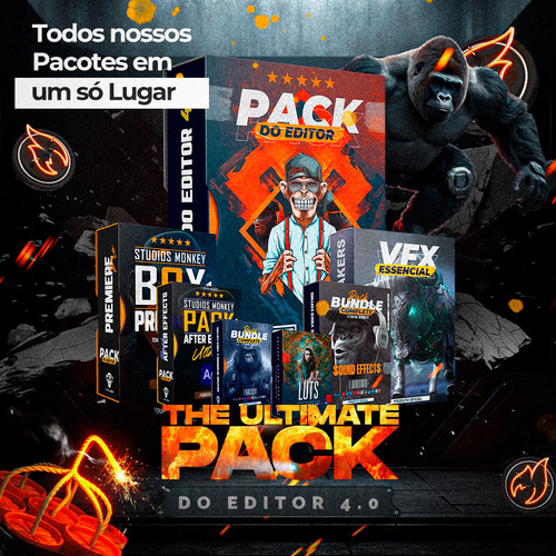 Mega Pack Do Editor 4.0 - Mais De 4 Milhões De Templates