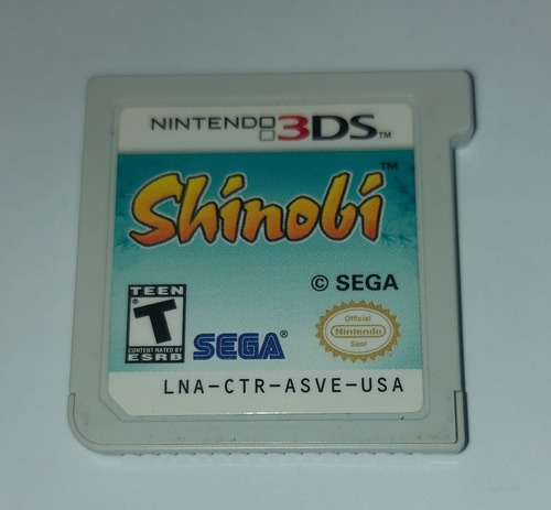 Shinobi Sega Nintendo 3ds Original
