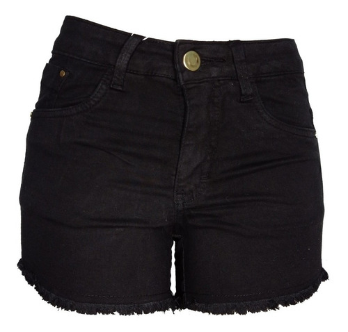 Short Feminino Jeans Cós Alto Varias Cores E Modelos 