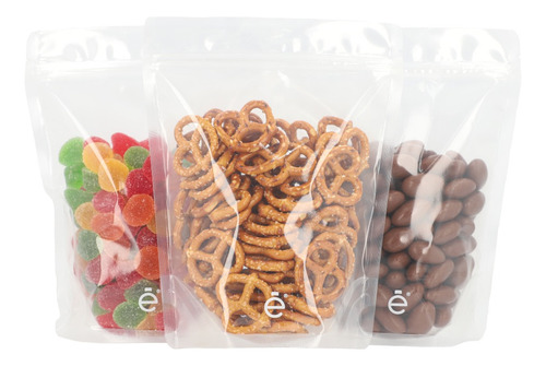 Bolsa Stand Up Pouch 500gr Con Zipper Transparente 1000pzs