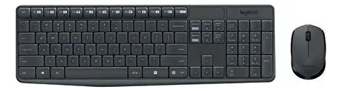 comprar Combo Teclado E Mouse Sem Fio Logitech Mk235 Conexão Usb