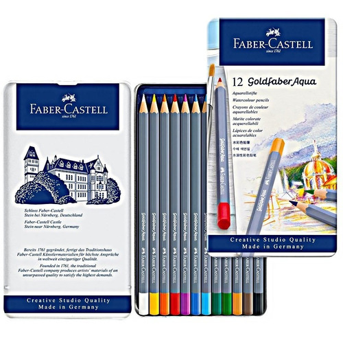 Colores Faber Castell X 12 Gold