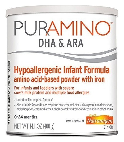 Puramino Hypoallergenic Amino Acid Infant Formula Polvo 1